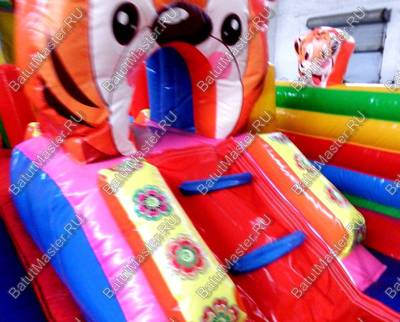 Коммерческий батут "Тигриная страна 2" 12*6*6 м