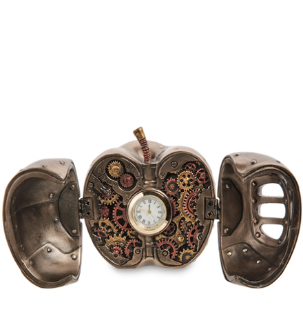 Veronese WS-1069 Часы настольные в стиле Стимпанк «Яблоко»