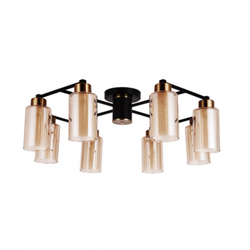 Накладная люстра Arte Lamp A7027PL-8BK
