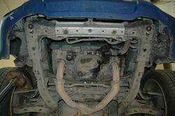 Защита картера Sheriff для Subaru Forester II (SG) Рестайлинг 2005-2008 арт.22.0786