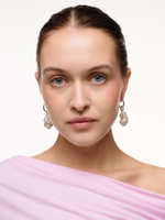 Серьги "Spider Pearl" Silver