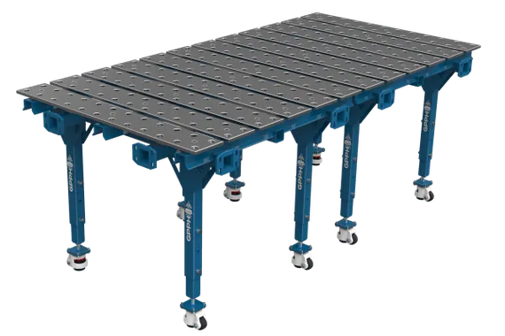 Модульный сварочный стол GPPH двойной 2400x1200 мм