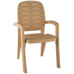 Кресло пластиковое Прованс арт.3728-МТ002 (бежевое)