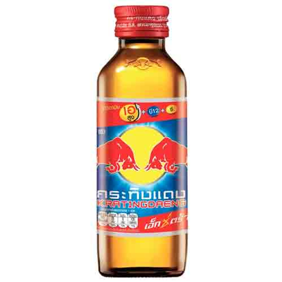 Энергетический напиток Red Bull Krating daeng Extra ABC 145ml *50 шт стекло Тайланд  АТ