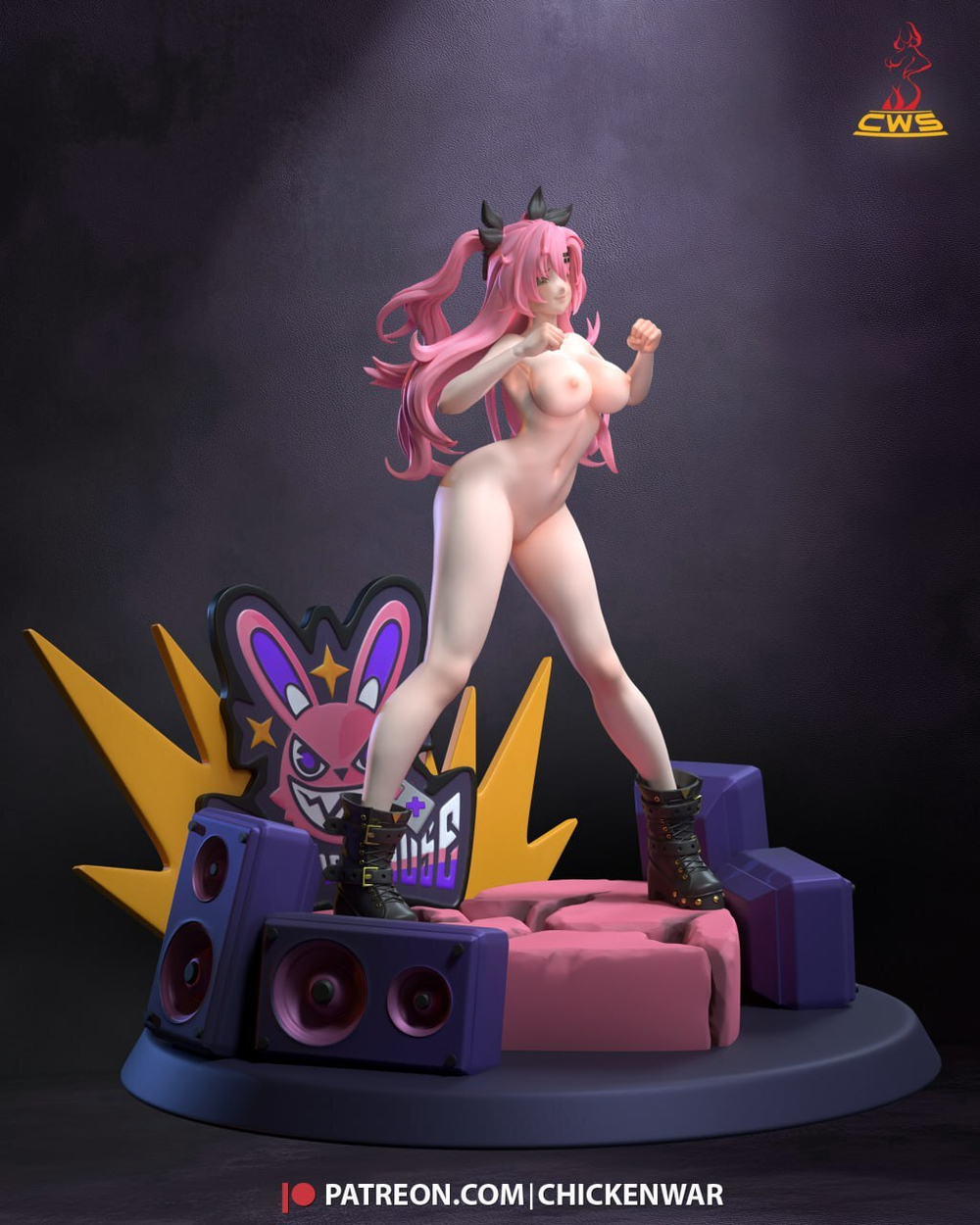 Николь White Zenless Zone Zero Фигурка