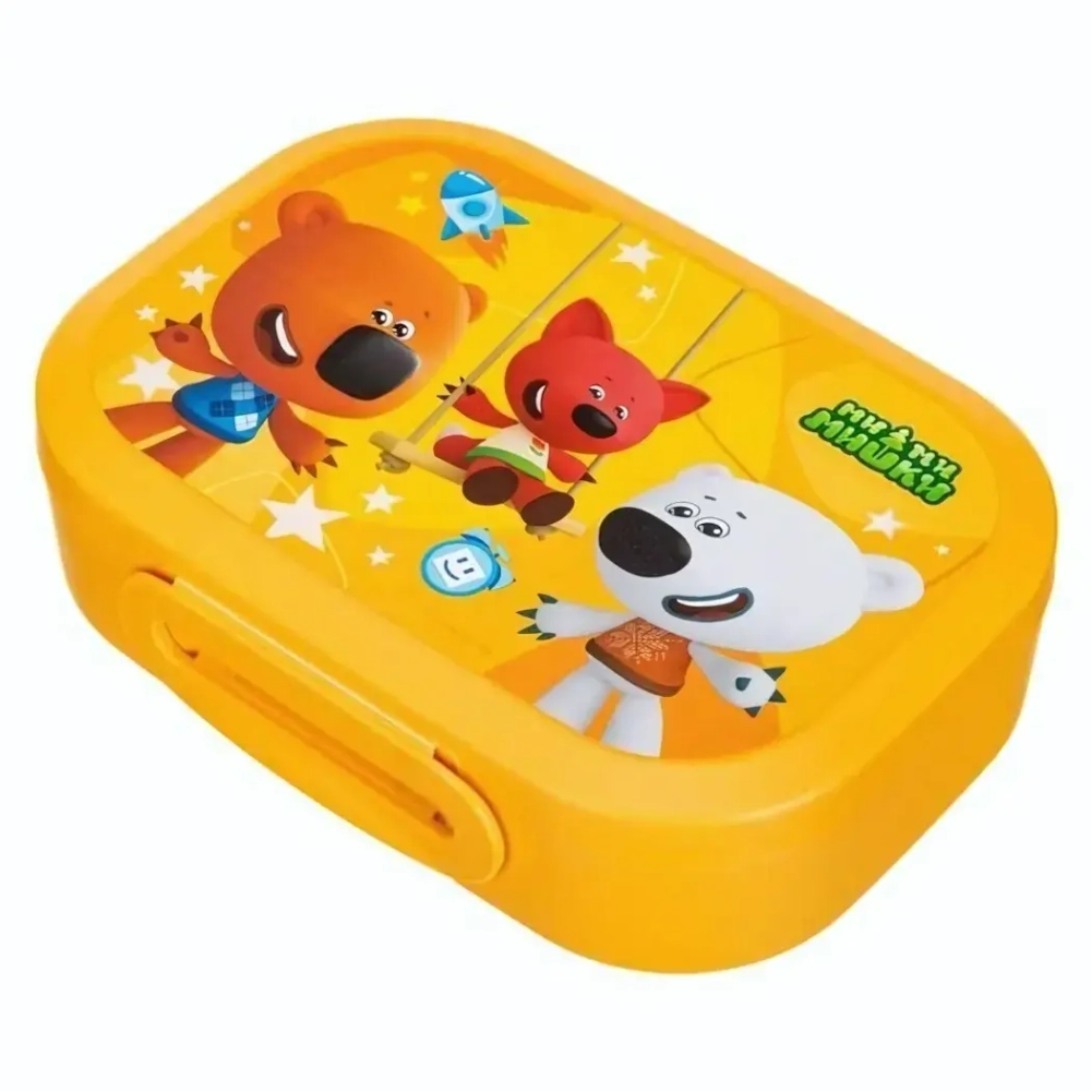 Ланч-бокс 0,98л «МИ-МИ-МИШКИ» оранжевый