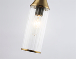 LH55260 BK/BS/CL черный/латунь/прозрачный E14 max 40W 140*80*310