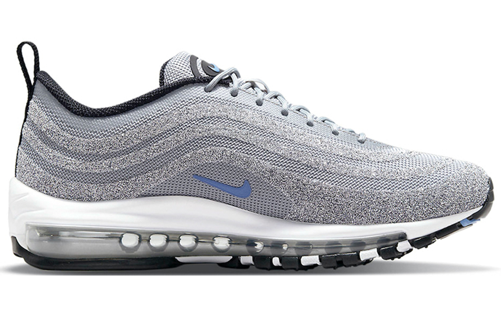 Кроссовки Swarovski X Nike Air Max 97 Swarovski "Polar Blue" (Женская размерная сетка)