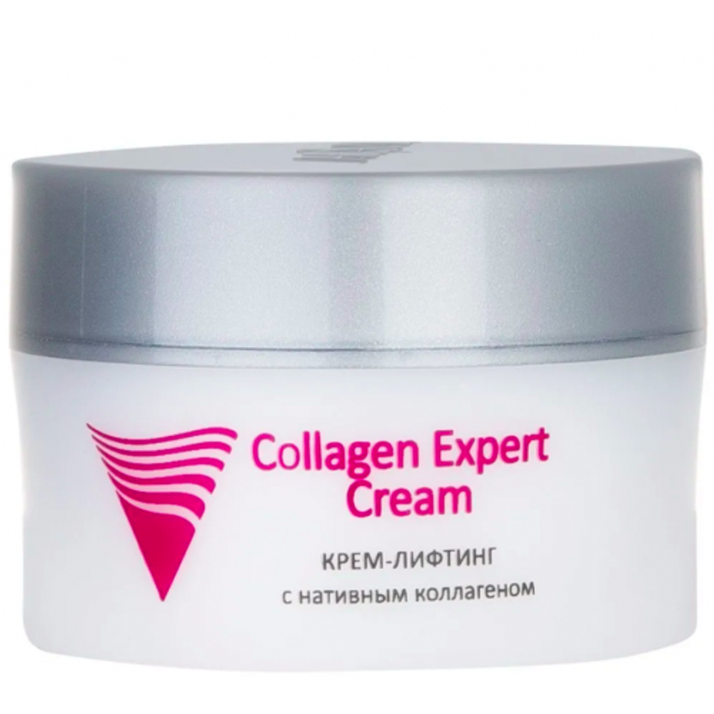 Крем-лифтинг с нативным коллагеном «Collagen Expert Cream», Aravia, 50 мл.