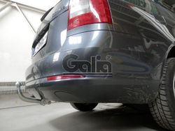 Фаркоп оцинкованный Galia S086A для Skoda Octavia II седан/универсал 2005-2013, Skoda Octavia Scout 2008-2013(паспорт и сертификат в комплекте)(без электрики)