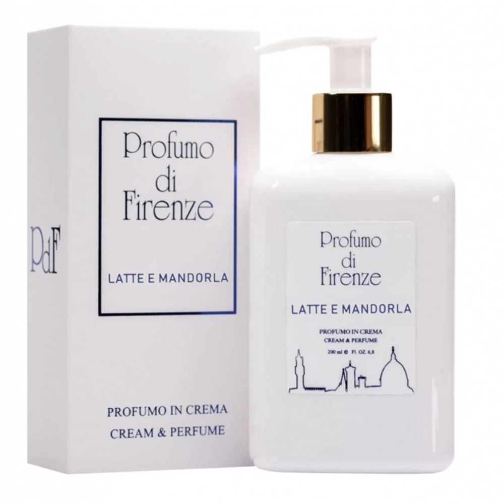 Крем для тела и рук LATTE E MANDORLA, 200 мл