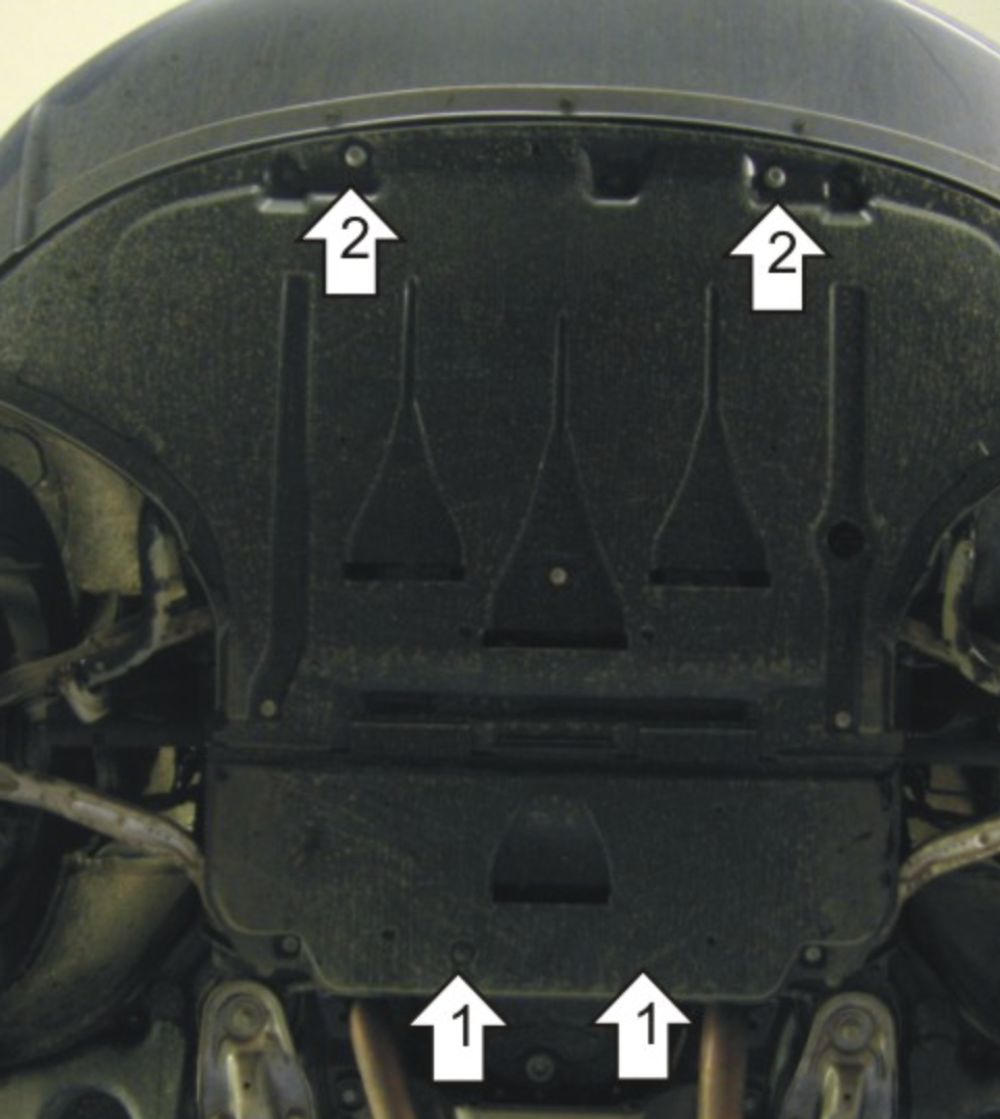 Защита MOTODOR для Audi А6 2004-2008 арт.70107