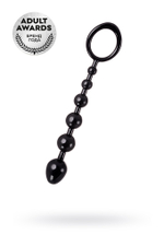 Анальная цепочка Toyfa A-toys M черная 19,8 см