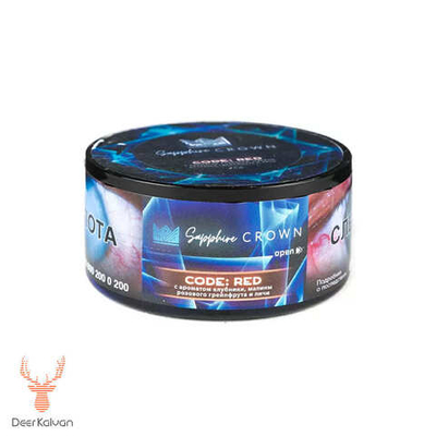 Sapphire Crown "Code: Red"  (Клубника, Малина, Грейпфрут, Личи) 25 гр.
