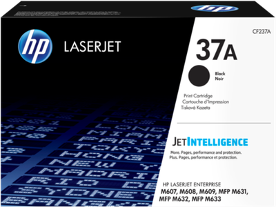 Оригинальный лазерный картридж HP LaserJet 37A, CF237A, Черный