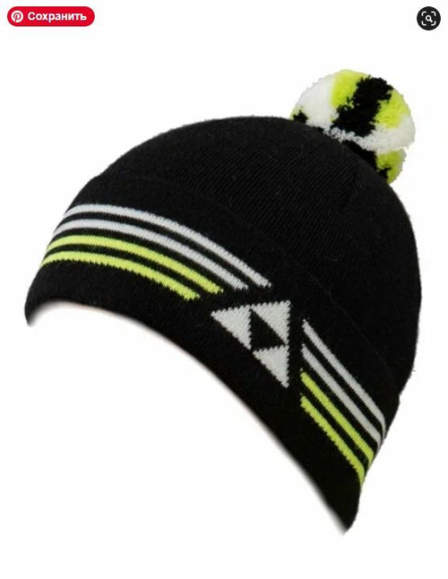 Шапка FISCHER pompon черная GR8250-100