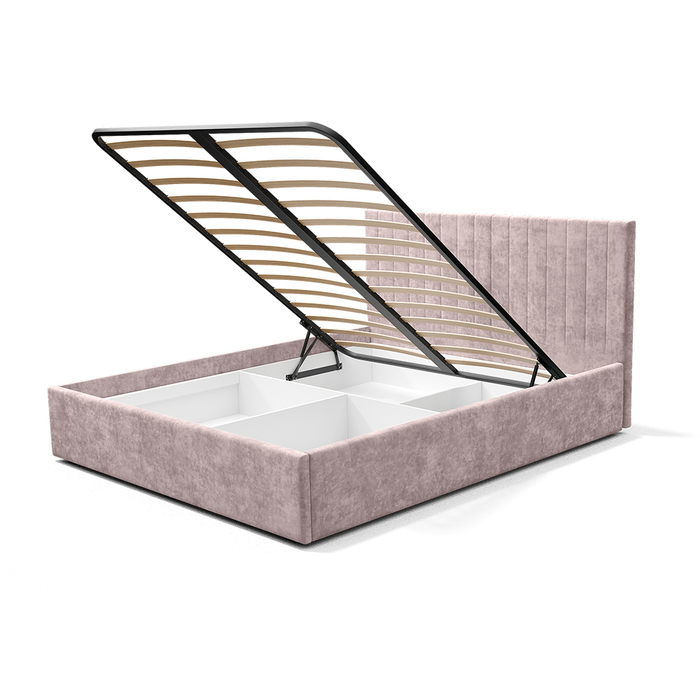 Кровать Хлоя 1,6 м шарли пинк