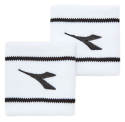Теннисные напульсники Diadora Wide Logo - White