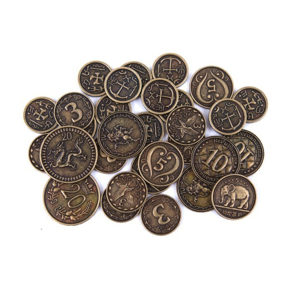 Комплект металлических монет "Крауды"