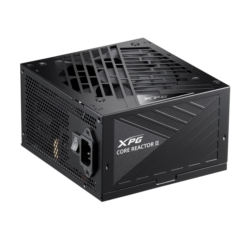Блок питания XPG CORE REACTOR II 650 (ATX 3.1 650W, Full Modular, PWM 120mm FDB fan, Active PFC, DC to DC,Half-Bridge & LLC converter, 80+ GOLD, all Japanese capasitors) RET