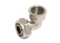 Колено обжимное I-TECH ВР 16*1/2" для металлопластиковых труб 16660