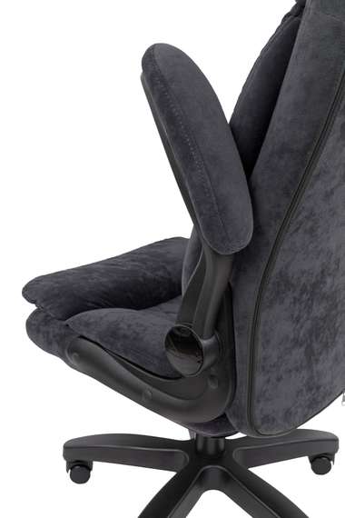 Кресло Chairman Home 533 Россия ткань S темно-серый