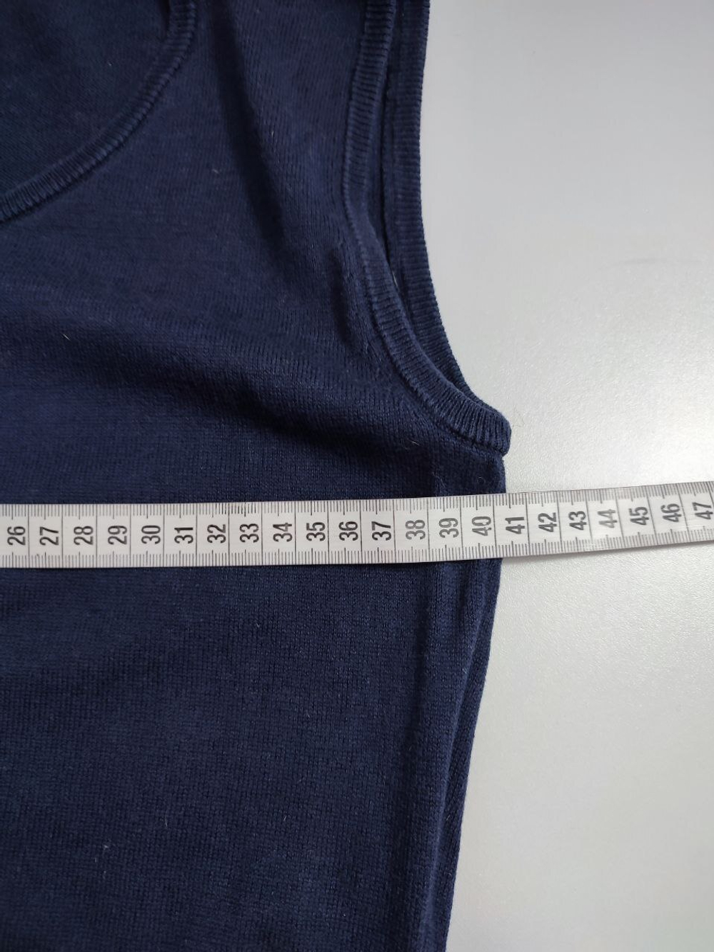 Топ Wool Wers синий стильный 44 размер