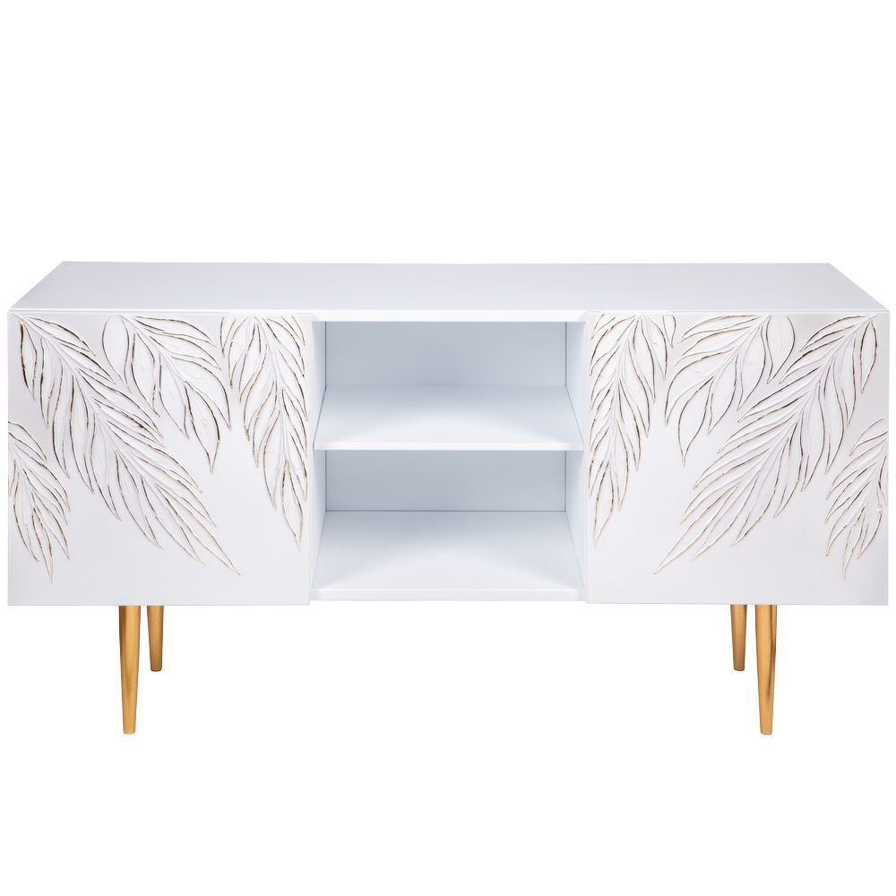 Тумба под ТВ Тропик 117см Стайл Айс Голд