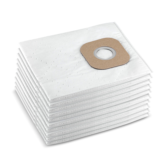 Фильтр-мешки из нетканого материала для T 10/1, 15/1, 10 шт