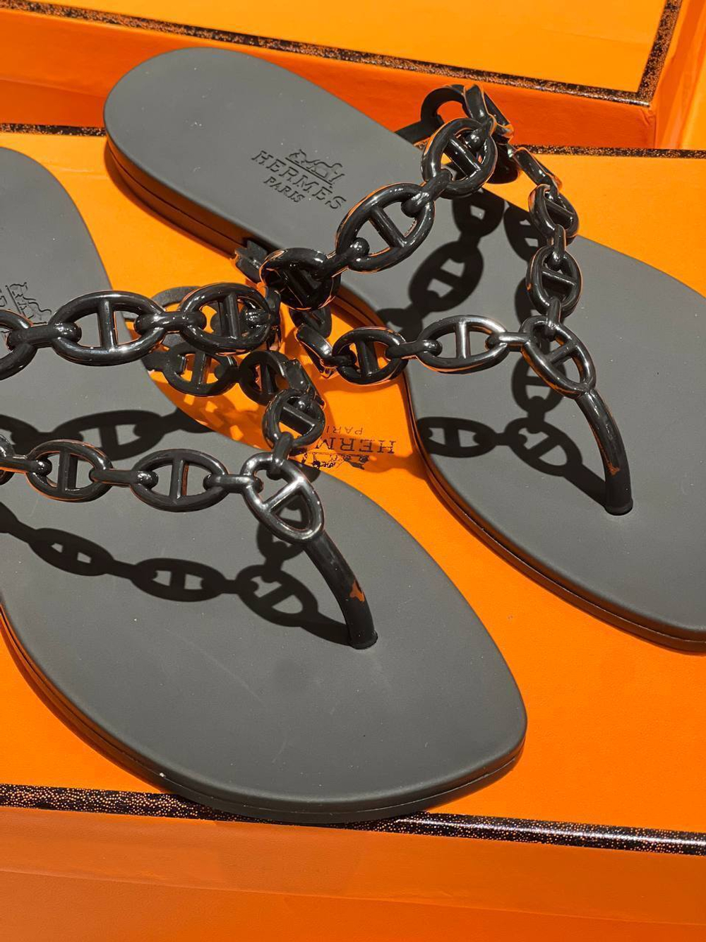 Шлепанцы Hermes