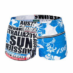 Мужские шорты пляжные голубые Aussiebum Scent Coast Shorts Blue