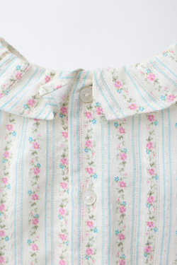 ZARA КОМПЛЕКТ: РУБАШКА И ТРУСИКИ С ЦВЕТОЧНЫМ ПРИНТОМ, РАЗНОЦВЕТНЫЙ