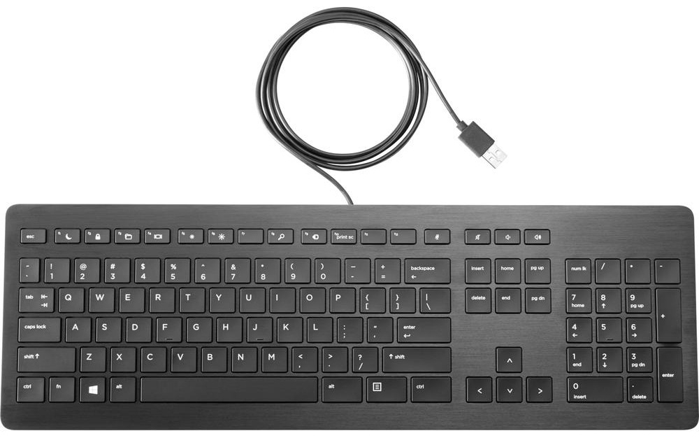 Клавиатура HP USB Premium Z9N40AA черный