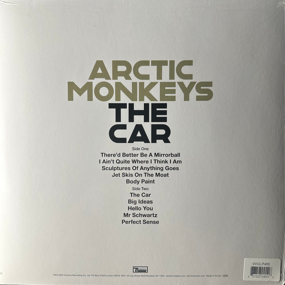 Arctic Monkeys ‎– The Car (Европа 2022г.)