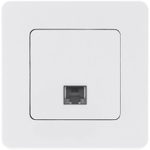 Розетка телефонная Inspiria RJ11 механизм бел. IEK 673820