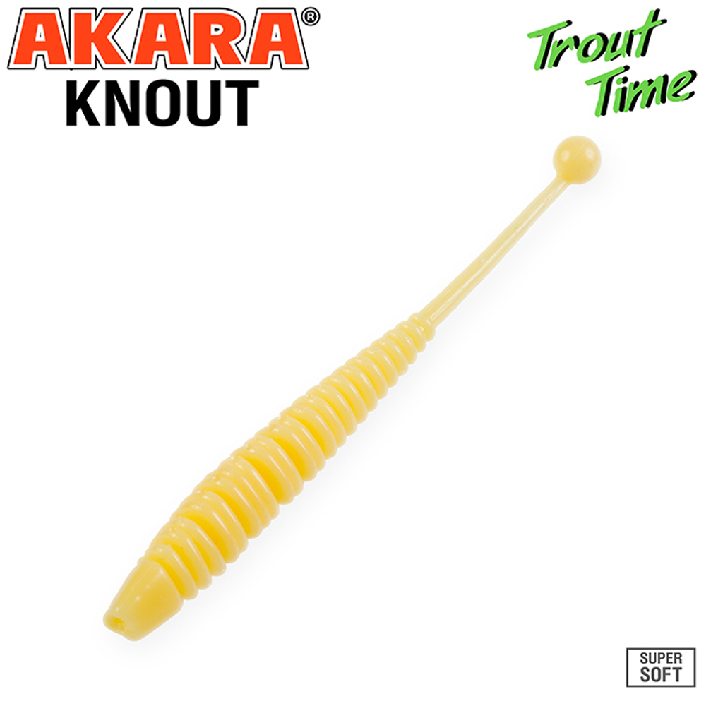 Силиконовая приманка Akara Trout Time KNOUT 2,5 Shrimp 446 (10 шт.)