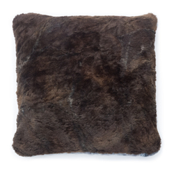 Подушка FUR Подушка Donati 45x45 Коричневый / Серый