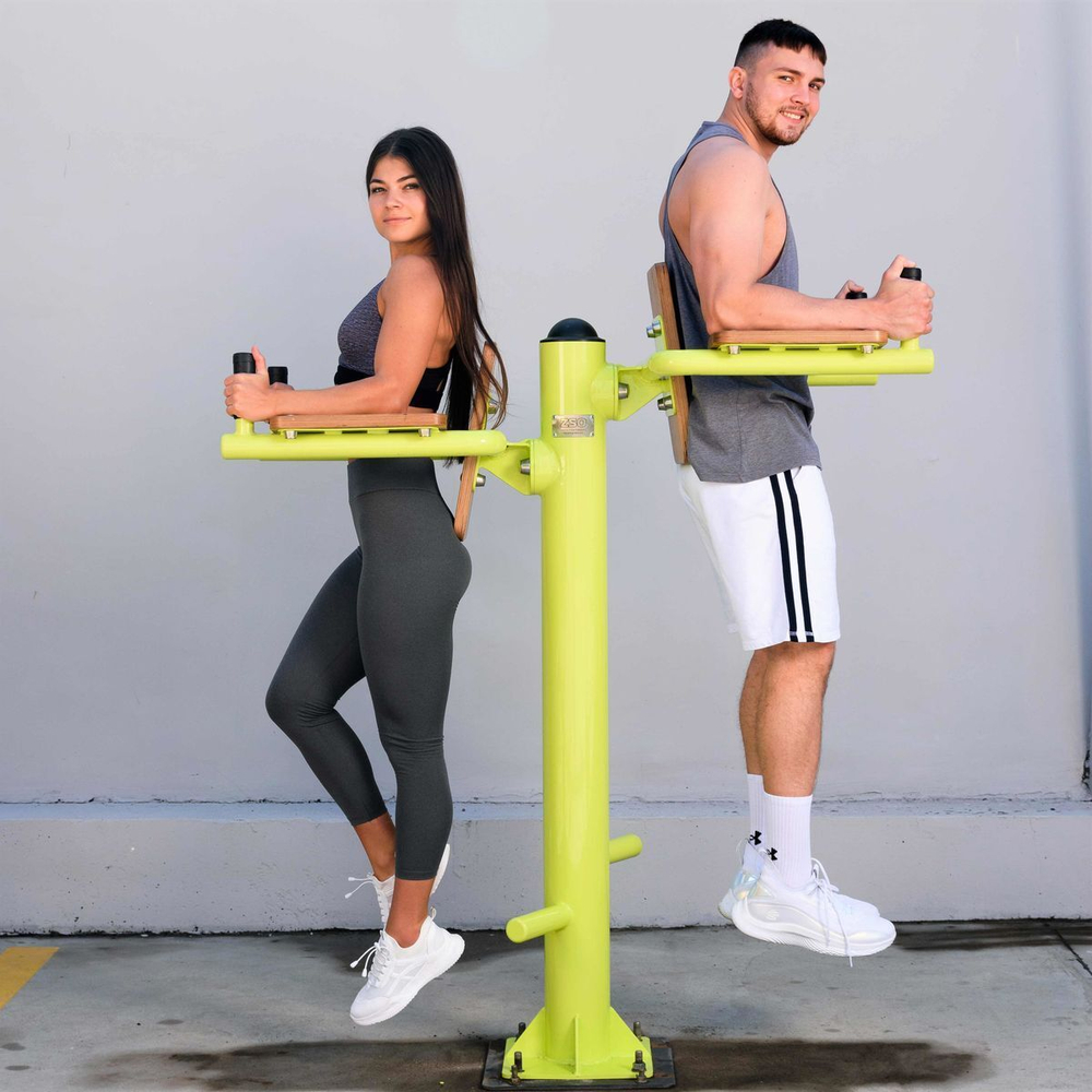 Fix-1708 Уличный тренажер Упор для пресса ZAVODSPORTA