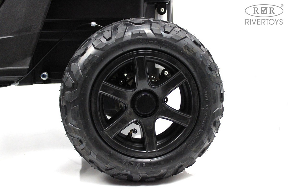 Детский электромобиль RiverToys M222MM зеленый камуфляж