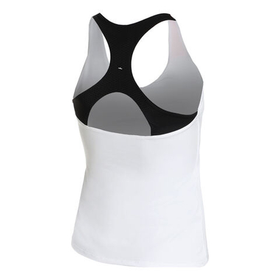 Женская теннисная майка Black Crown Tank Top Women - White, Grey