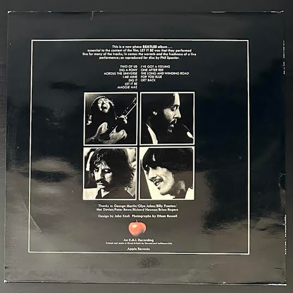 The Beatles - Let It Be (Англия 1970г.) Box Set, Limited Edition 1st