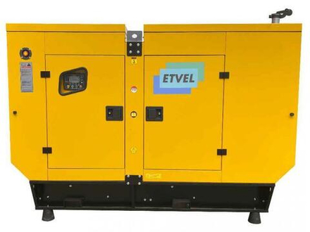 Дизельный генератор ETVEL ED-55B в кожухе с АВР