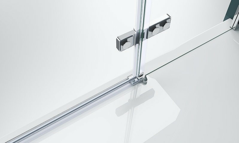 Душевая дверь BelBagno Kraft 100 KRAFT-B-12-60/40-C-Cr-L профиль Хром стекло прозрачное