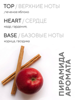 Свеча ароматическая PUMPKIN с ароматом "Тыквенное суфле"