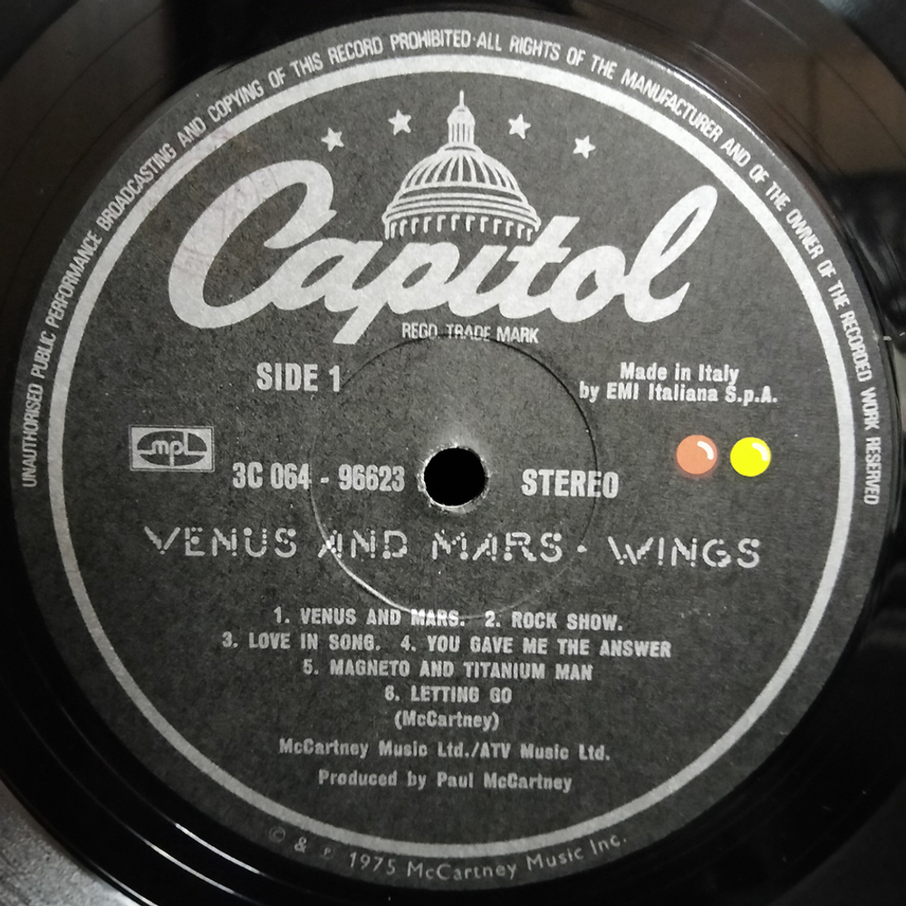 Wings / Venus And Mars (LP)