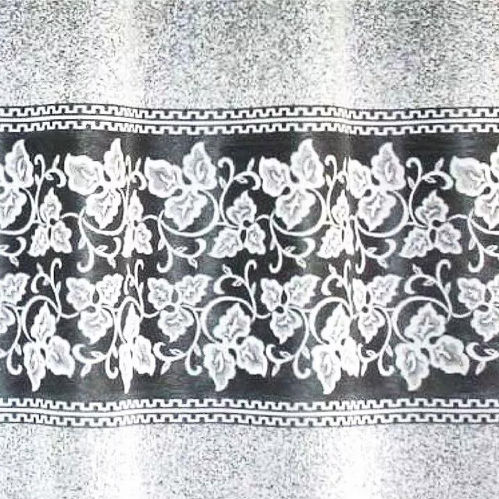 Полотно жаккардовое рис. 341,  высота 2.9м, цвет белый, Россия.