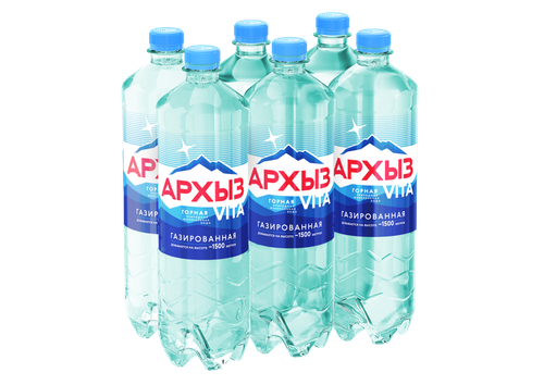 Архыз Vita мин. прир. вода 1,5 л ПЭТ газ