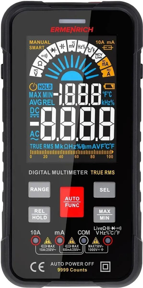 Цифровой мультиметр Ermenrich Zing TC35 82991