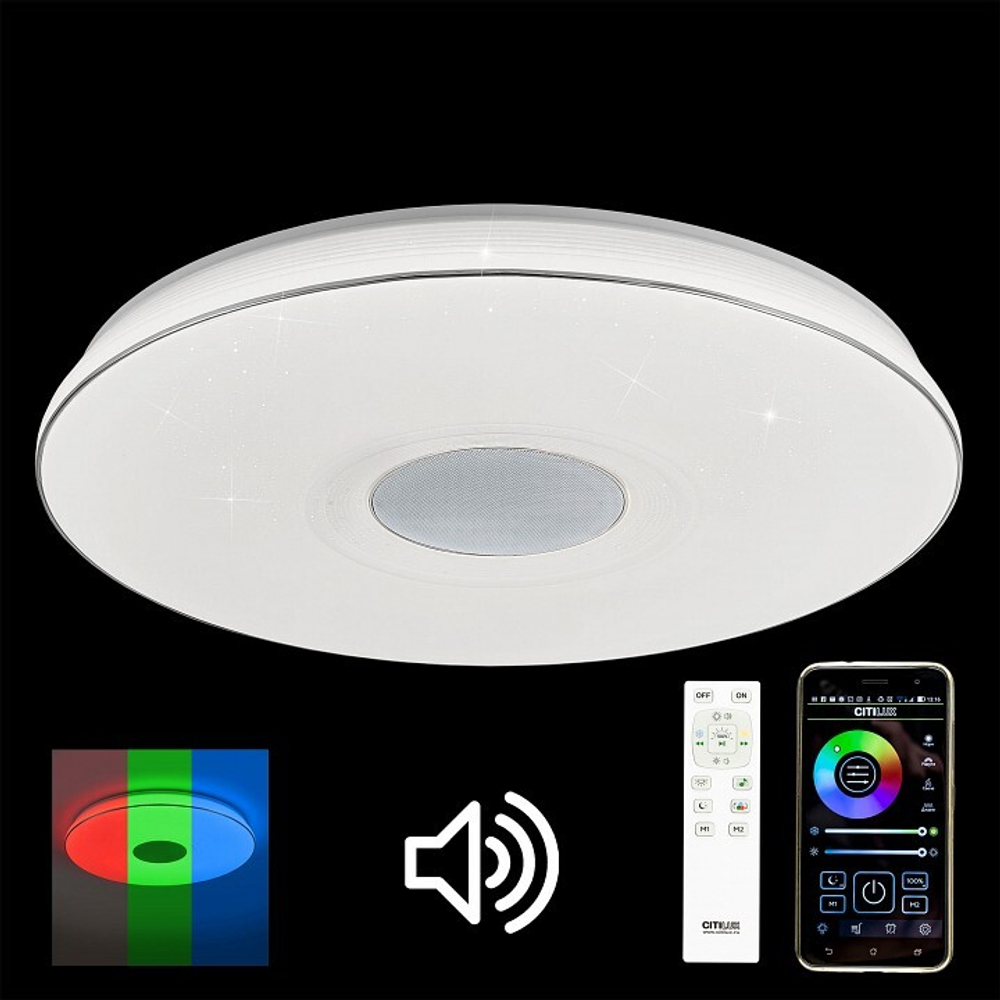 Накладной светильник Citilux Light & Music CL703M100