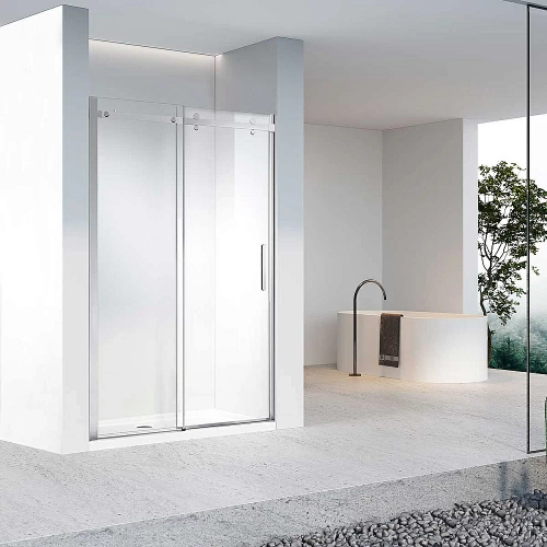 Душевая дверь Vincea Como-N 130 VDS-4CN130CL стекло прозрачное/профиль хром